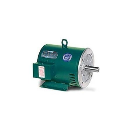 LEESON ELECTRIC Leeson.00, Premium Eff., 7.5 HP, 1765 RPM, 208-230/460V, 213TC, DP, C-Face Rigid 140767